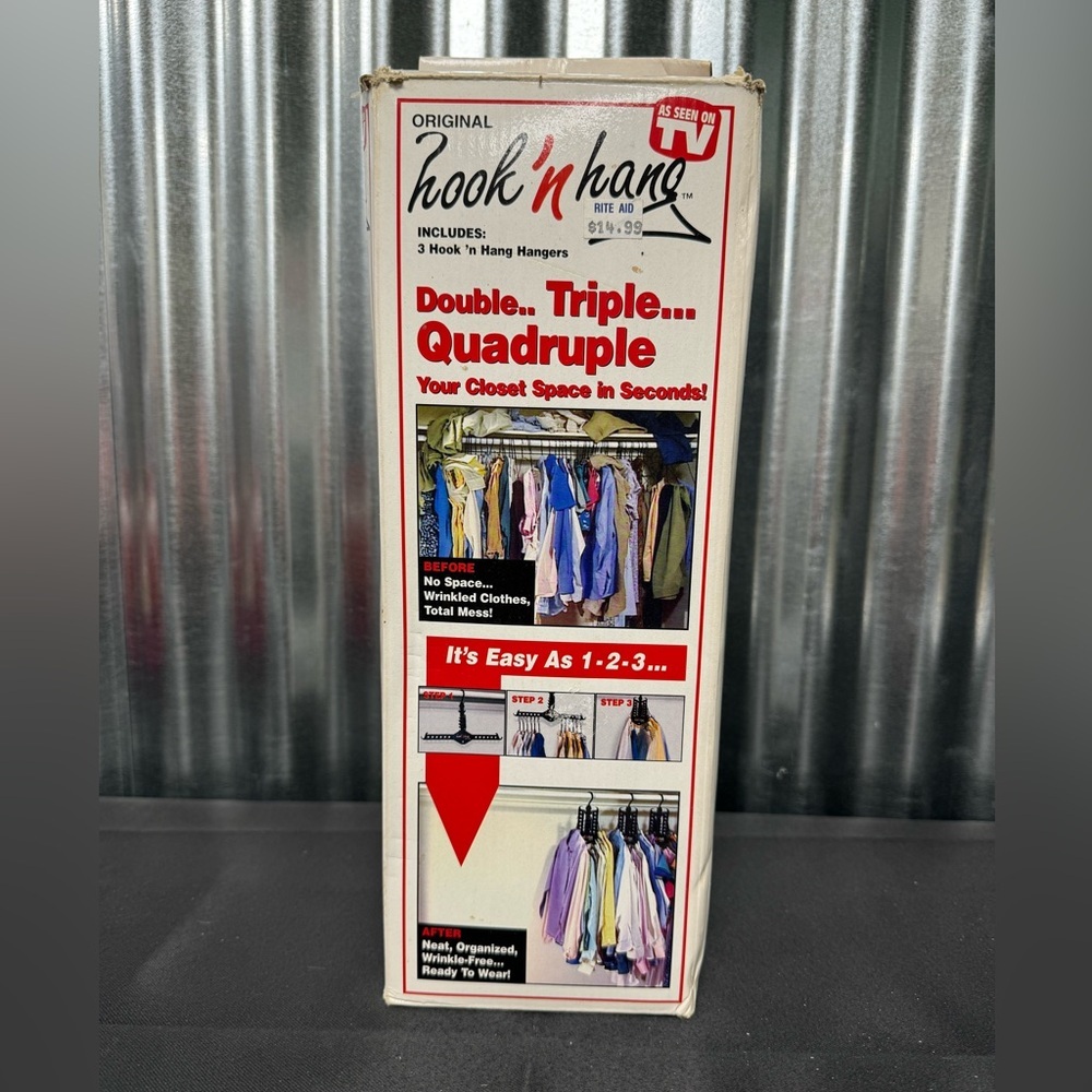 The Original Hook ‘N Hang Closet Organizer